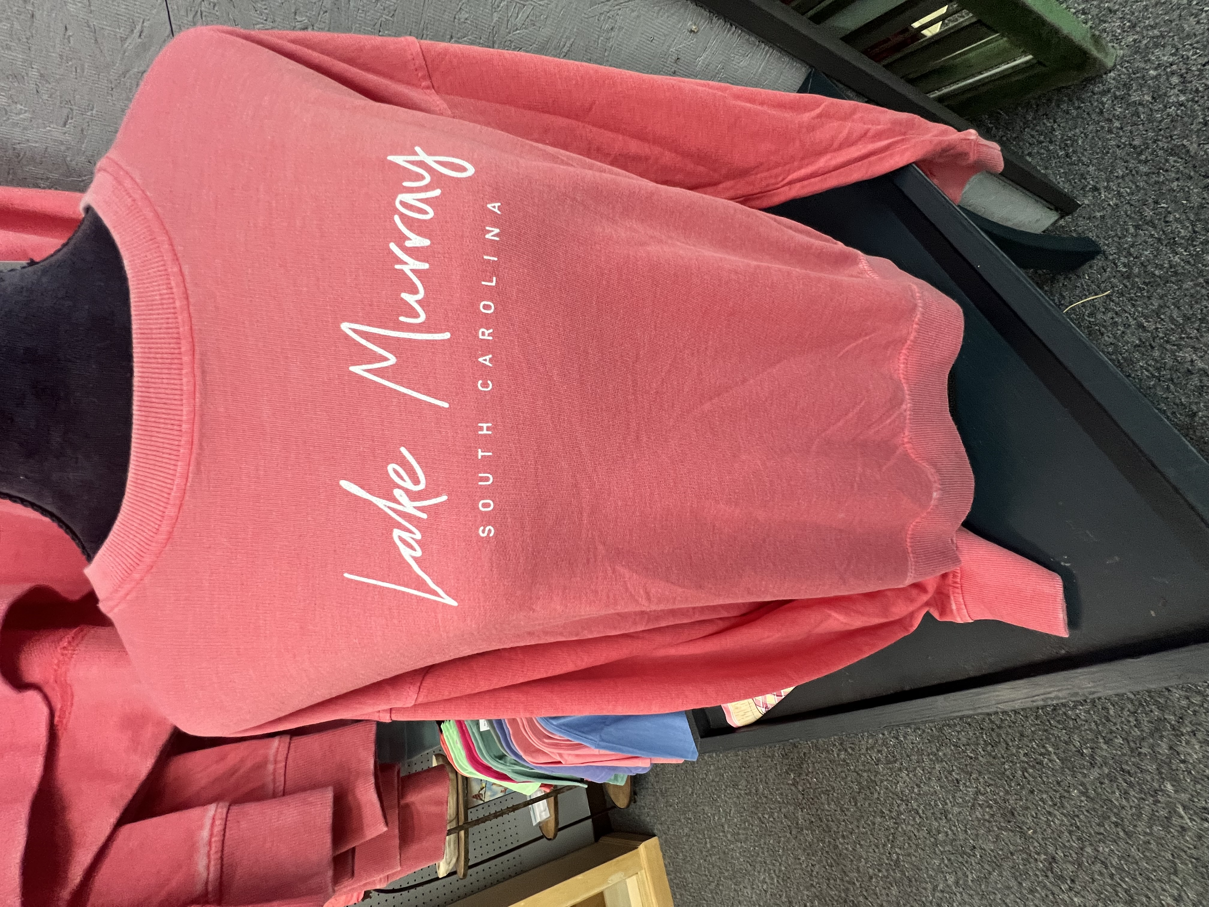 Shelf of colorful handmade soaps