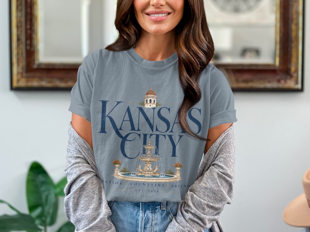 KC Patios Fntns Frnds Tee