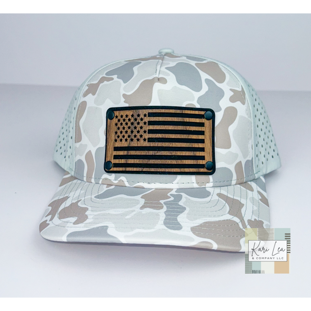 Toad Mfg Performance Hat - Cattail - Flag w/Rivets