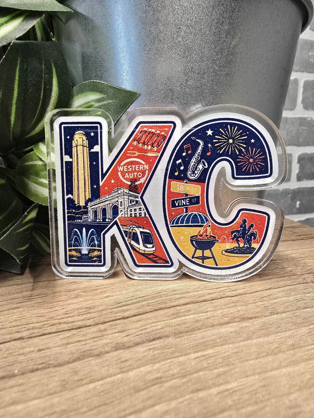 KC Letter Magnet