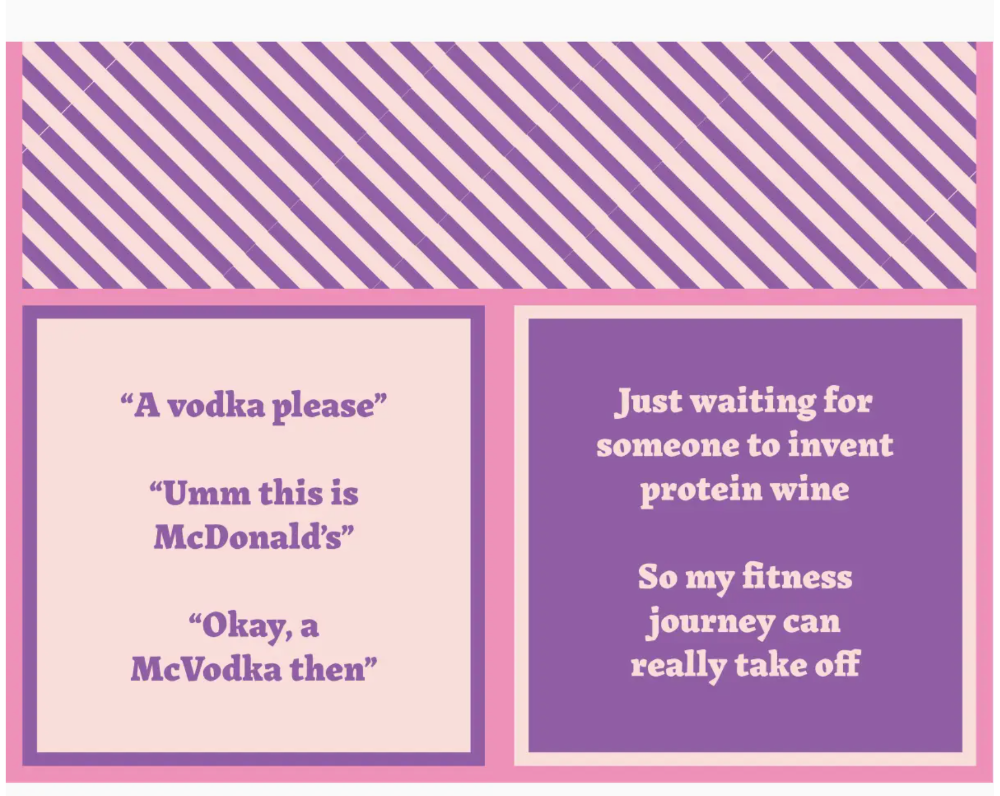 Protein Wine Cocktail Napkins