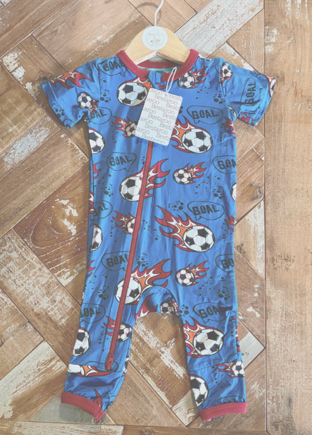 Bestaroo 0-3 mo soccer Romper