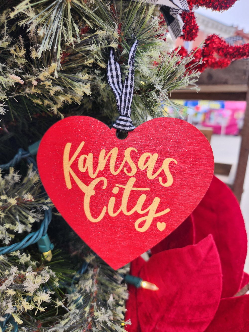Kansas City Heart Ornament