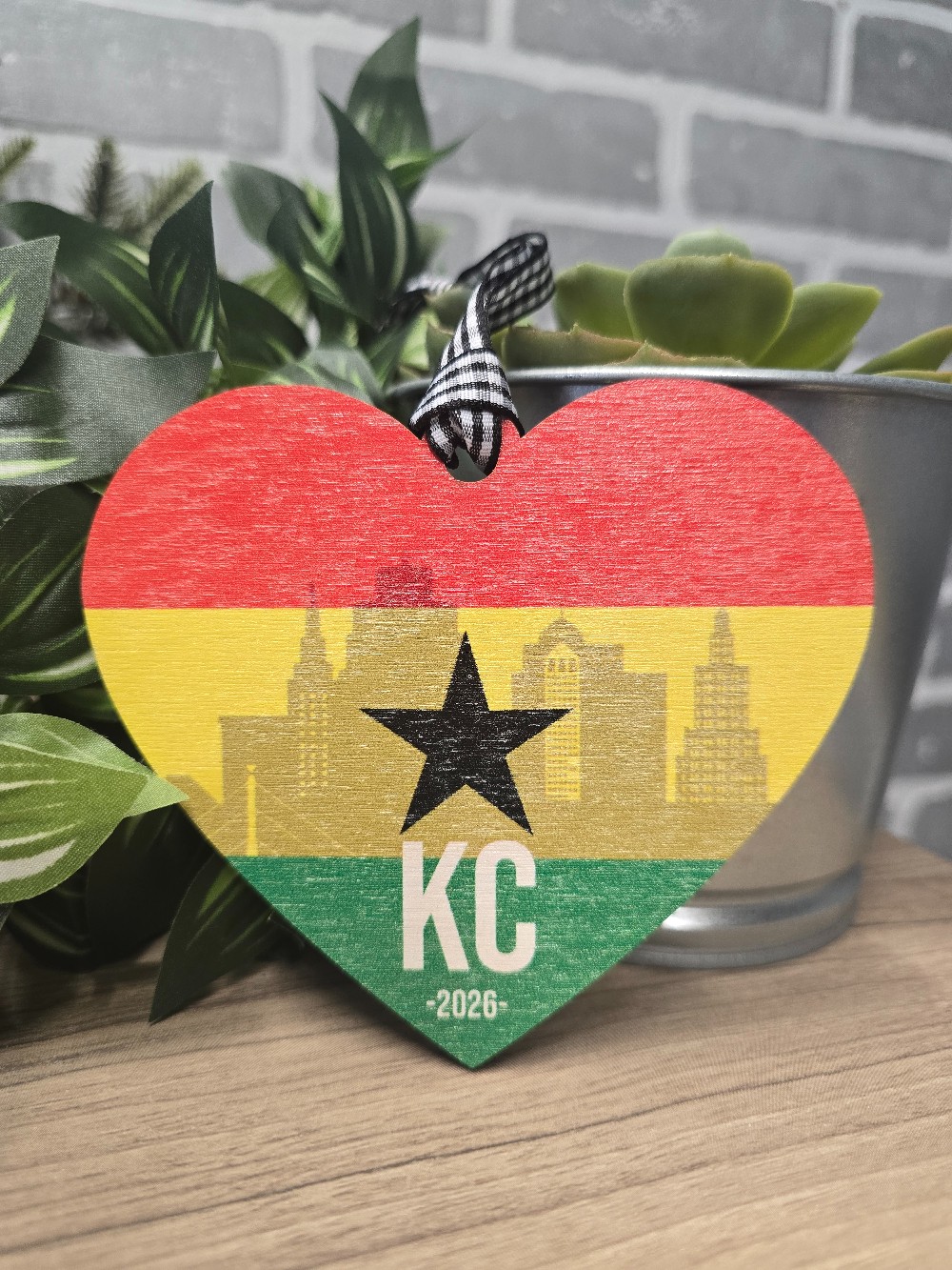 Ghana in KC Ornament