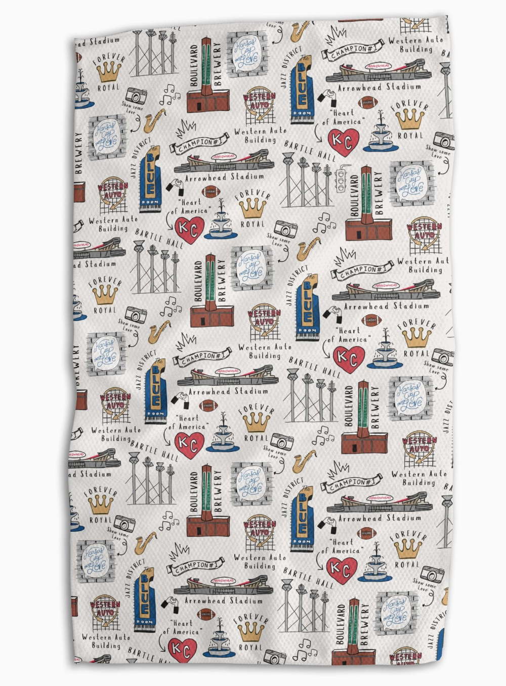 KC City Proud Double Sided Tea Towel
