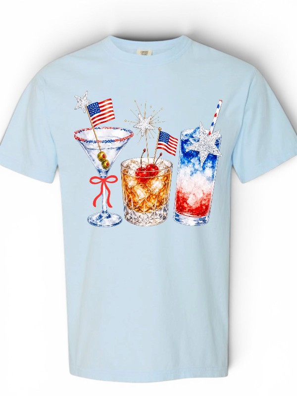 Celebrate USA Cocktail Tee