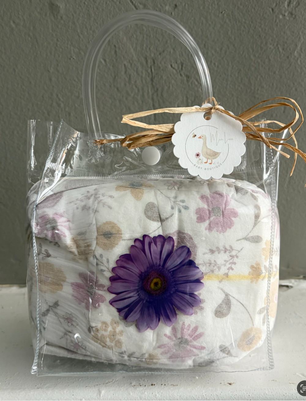 Diaper/wipes pack  Sz 1 (8-14 lb)  MiaLouKC