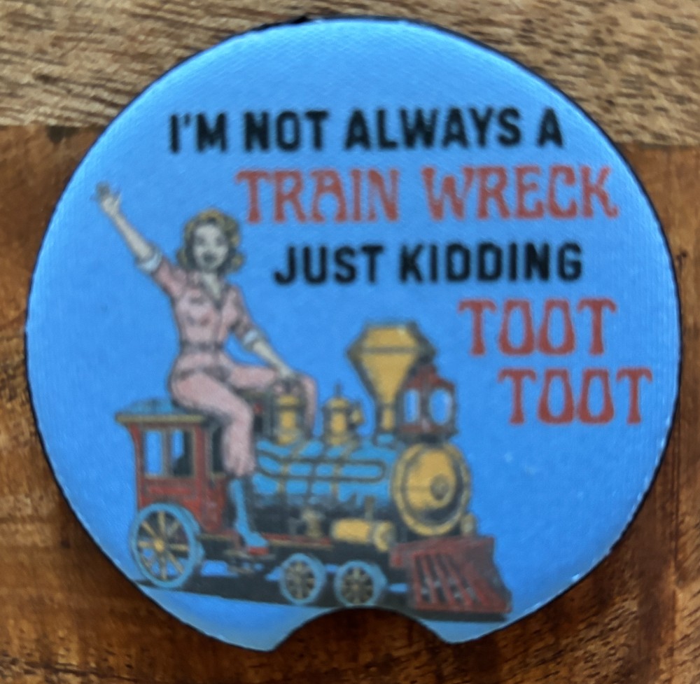 Car Coasters - Train Wreck