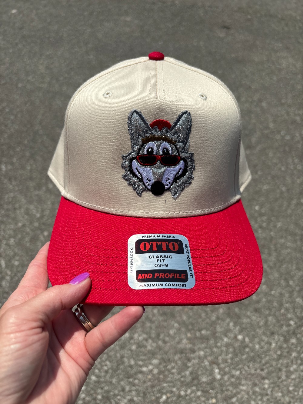 Kansas City Wolf Embroidered Trucker Hat