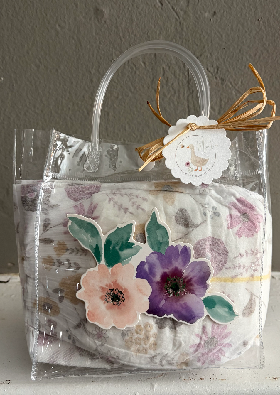 Diaper/wipes pack  Sz 1 (8-14 lb)  MiaLouKC