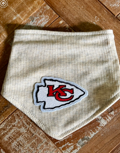 KC Chiefs bandana bib  MiaLouKC