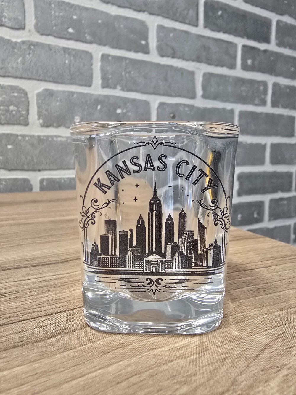Kansas City Skyline 2.2 oz Shot Glass