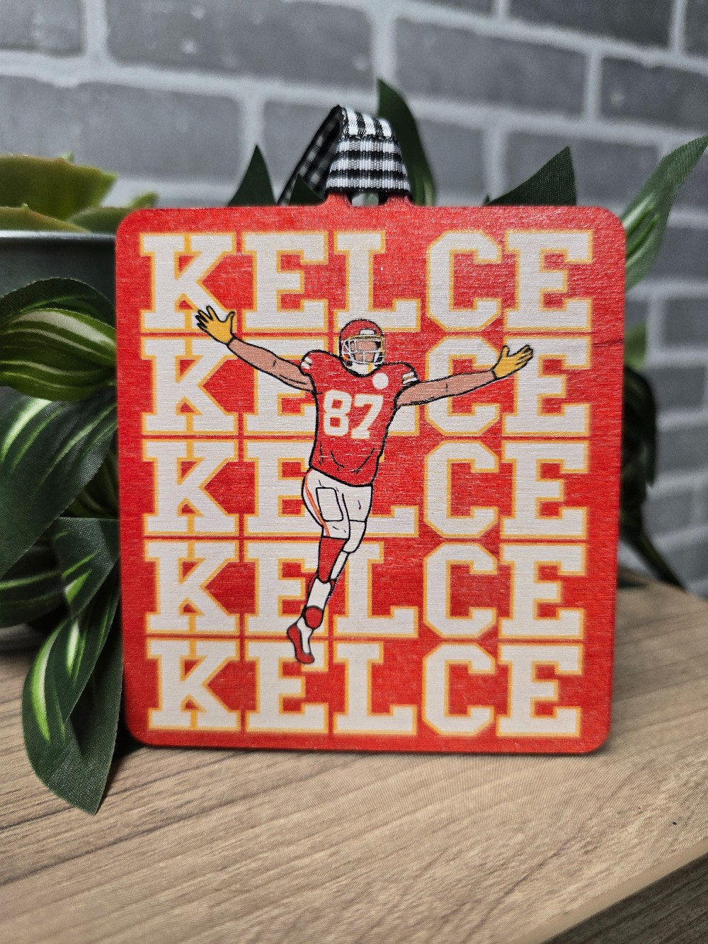 Kelce Stacked Ornament