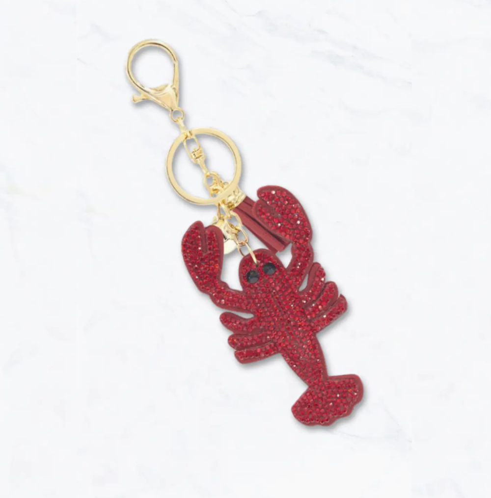Lobster Glitzy Keychain/Bag Charm