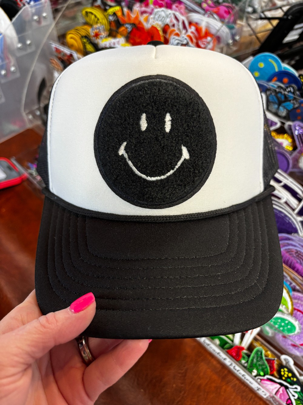 Smiley Trucker Hat