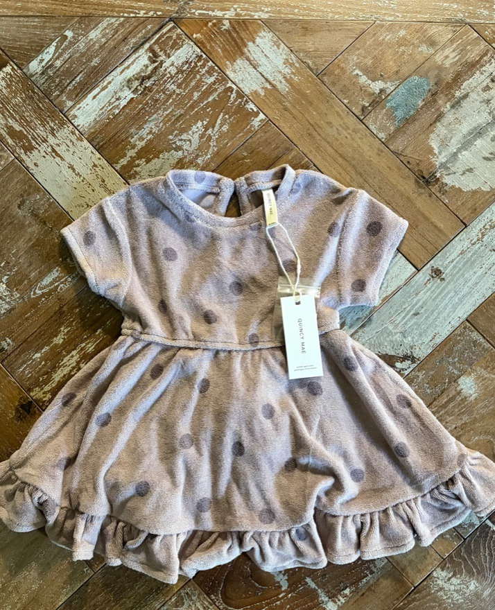 Quincy Mae Terry dress 6-12 mo  MiaLouKC