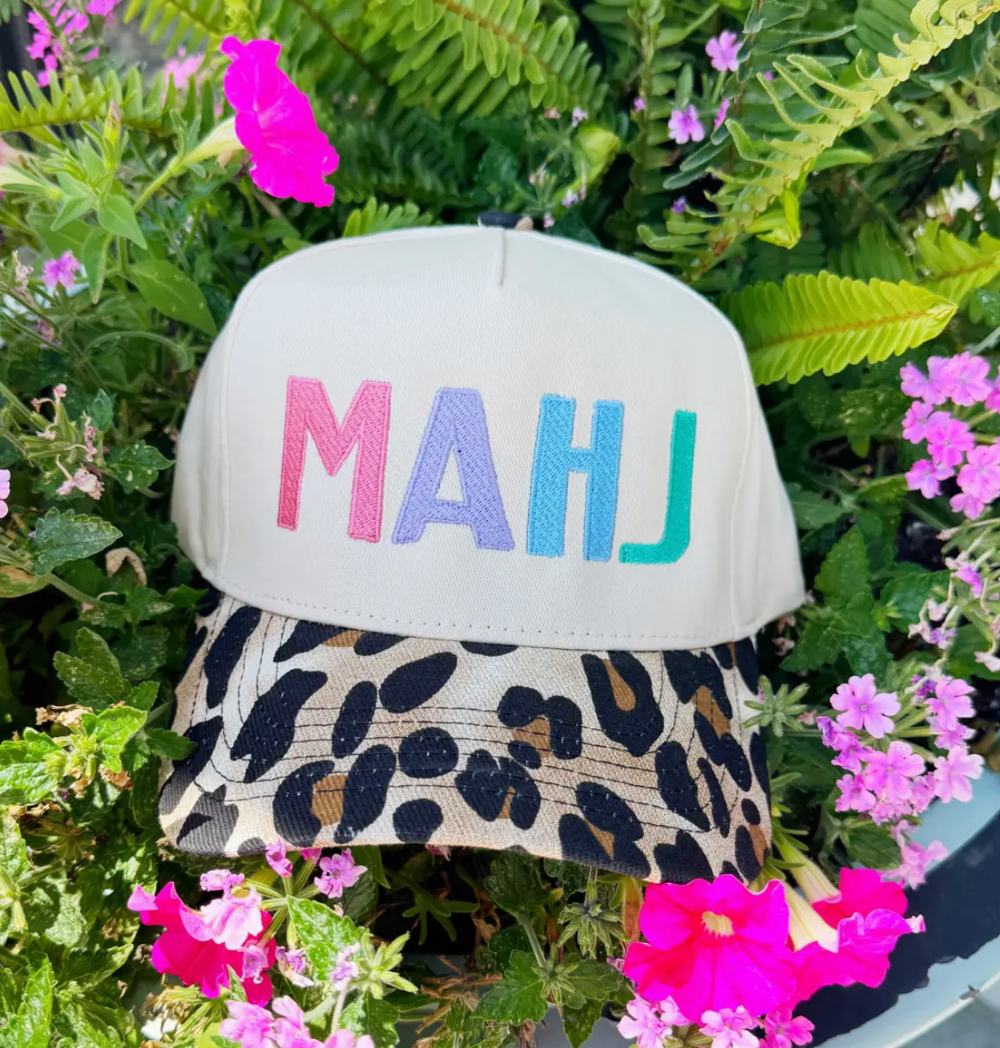 Mahj Leopard Hat