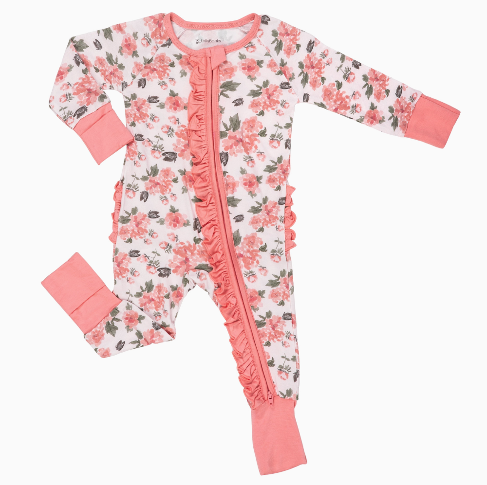 Pretty in Peony Bamboo Sleeper