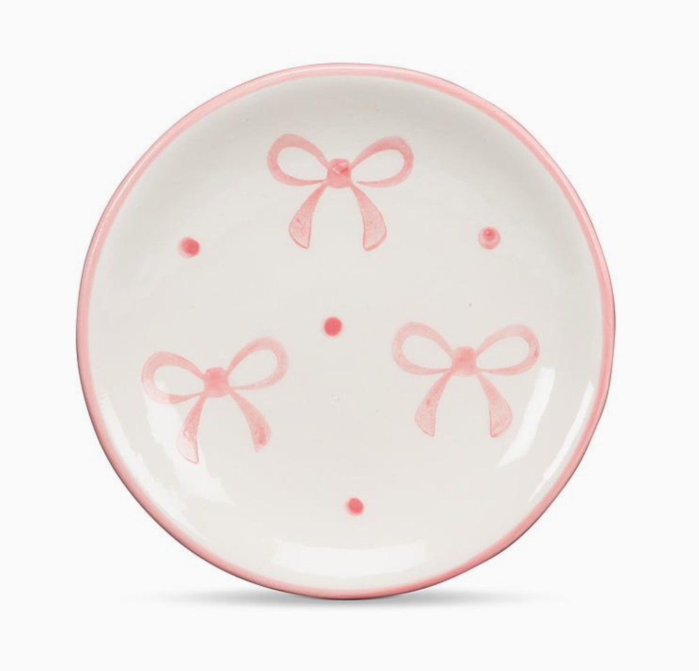 Pink Bows Dish