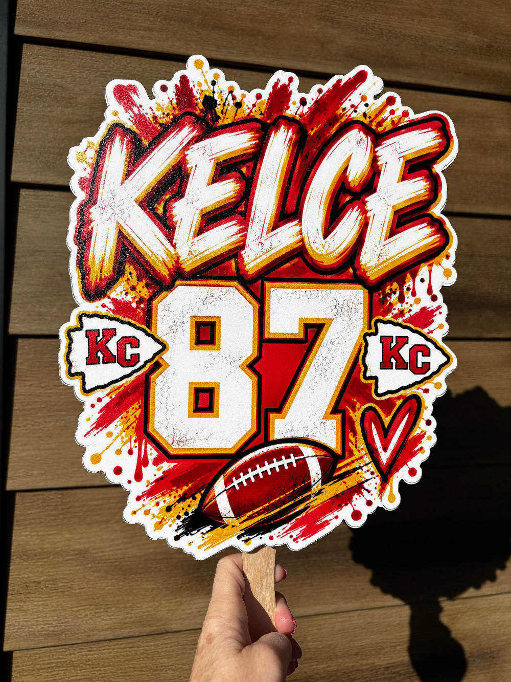 Kelce 87 Spirit Sign