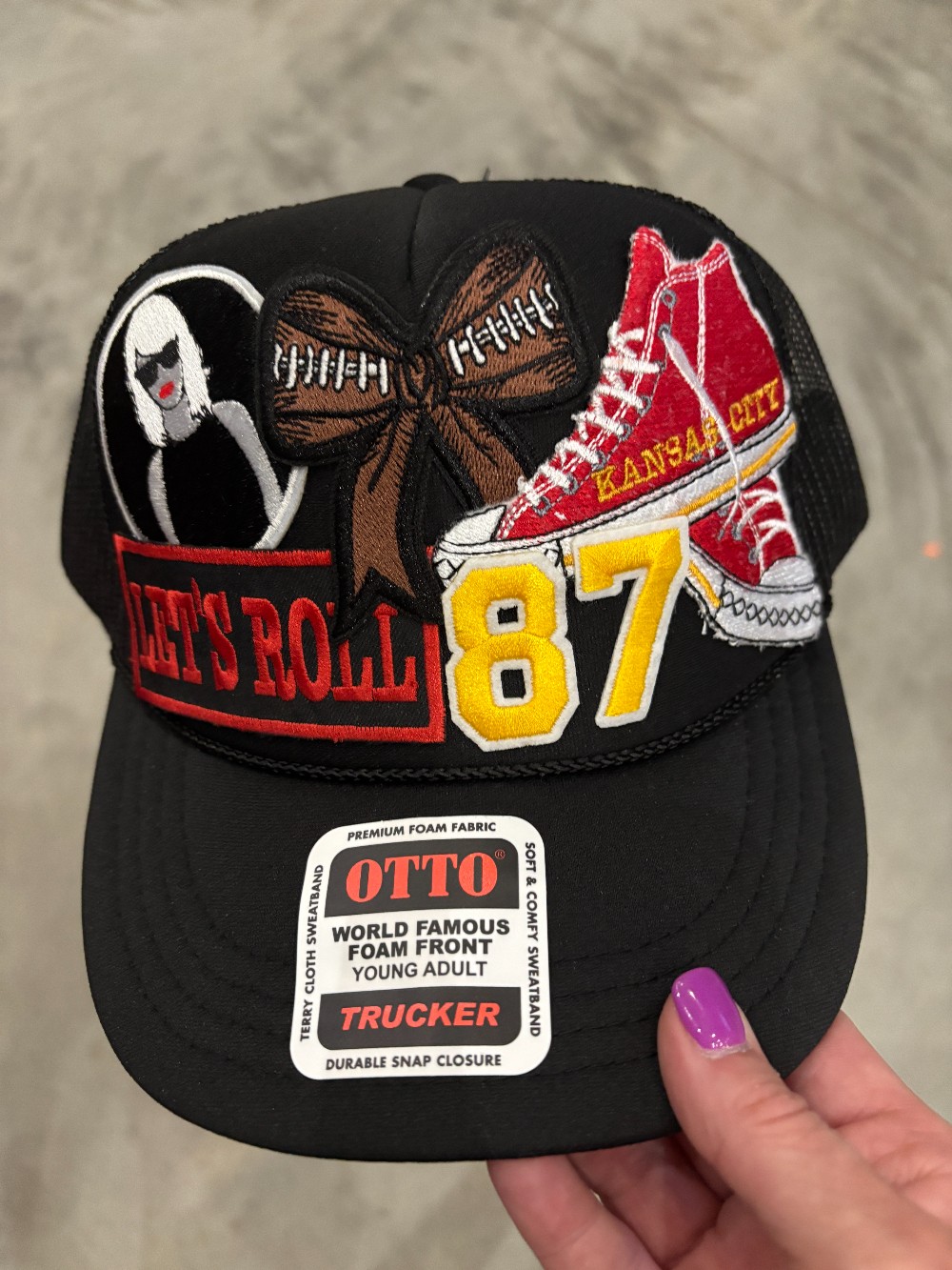Let's Roll KC Trucker Youth Hat