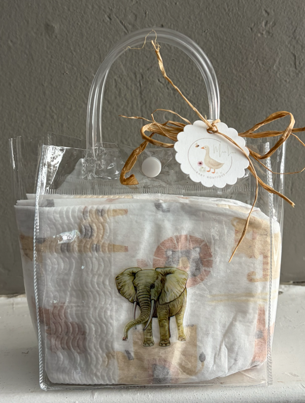 Diaper/wipes pack  Sz 1 (8-14 lb)  MiaLouKC