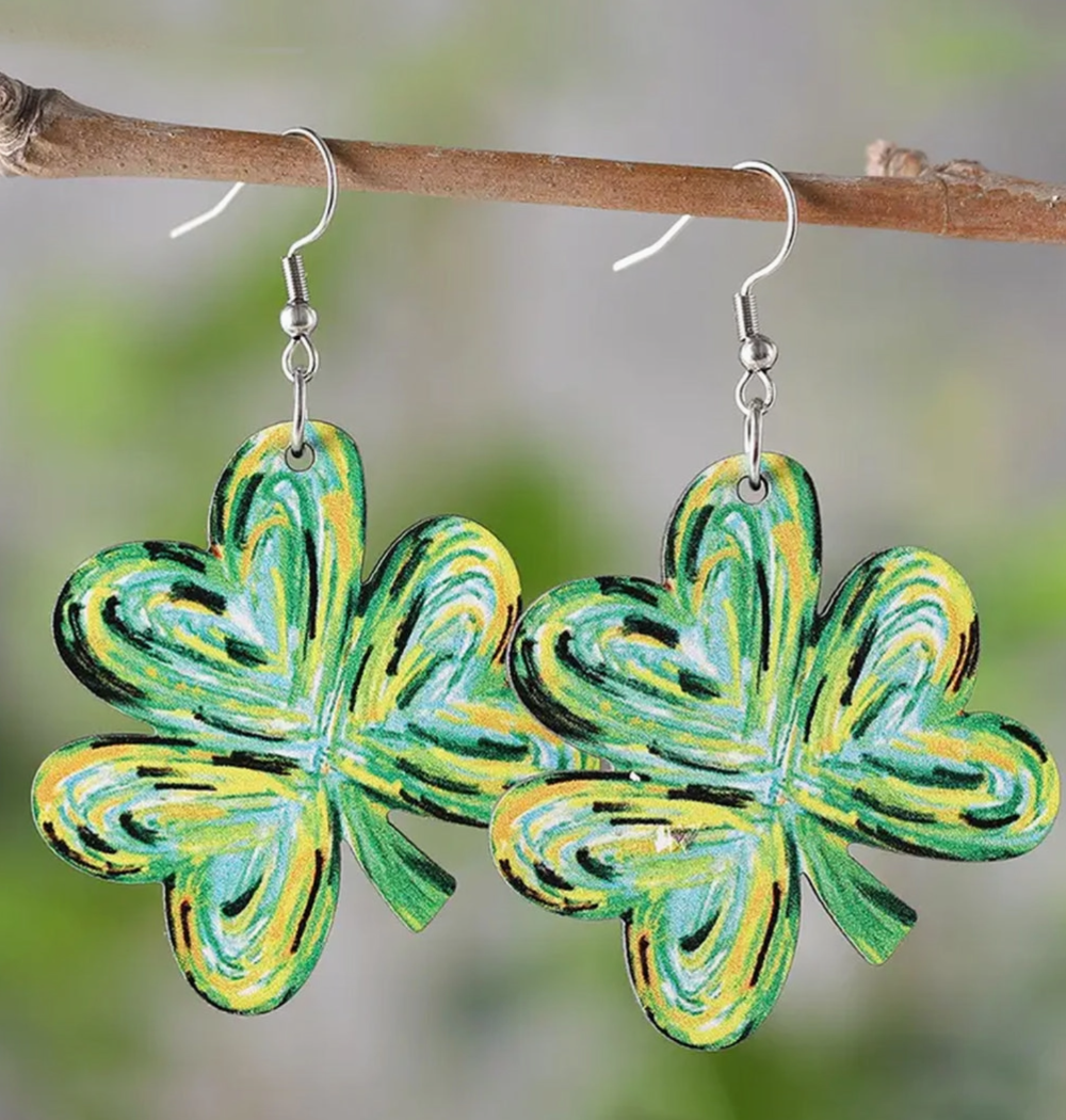 Shamrock Earrings