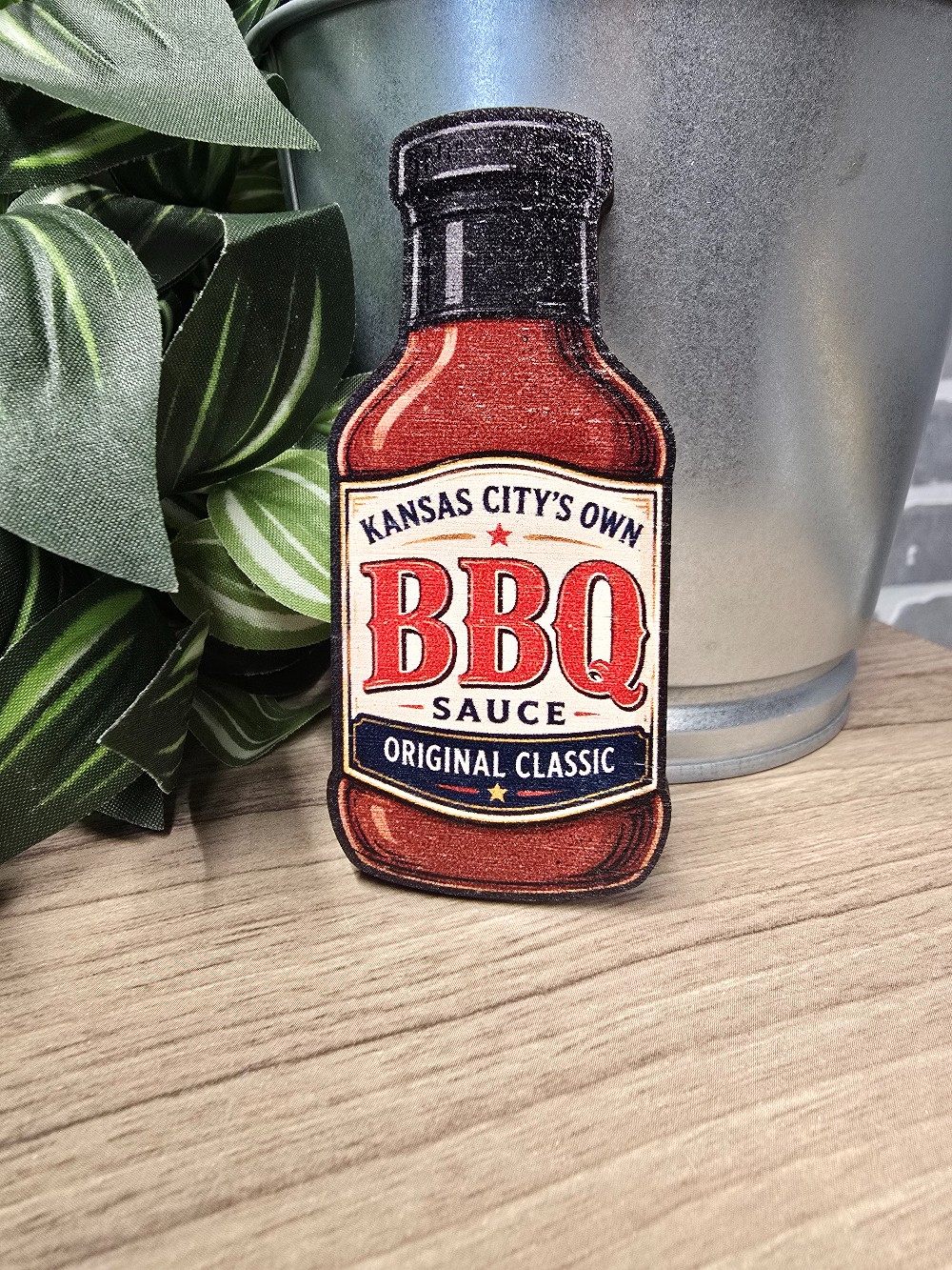 KC BBQ Sauce Magnet
