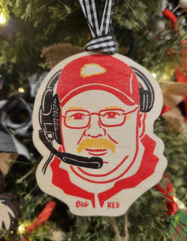 Big Red Head Ornament