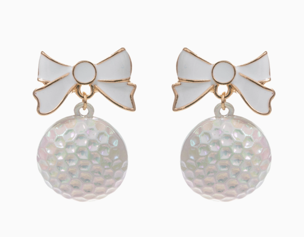 Golf Ball Earrings