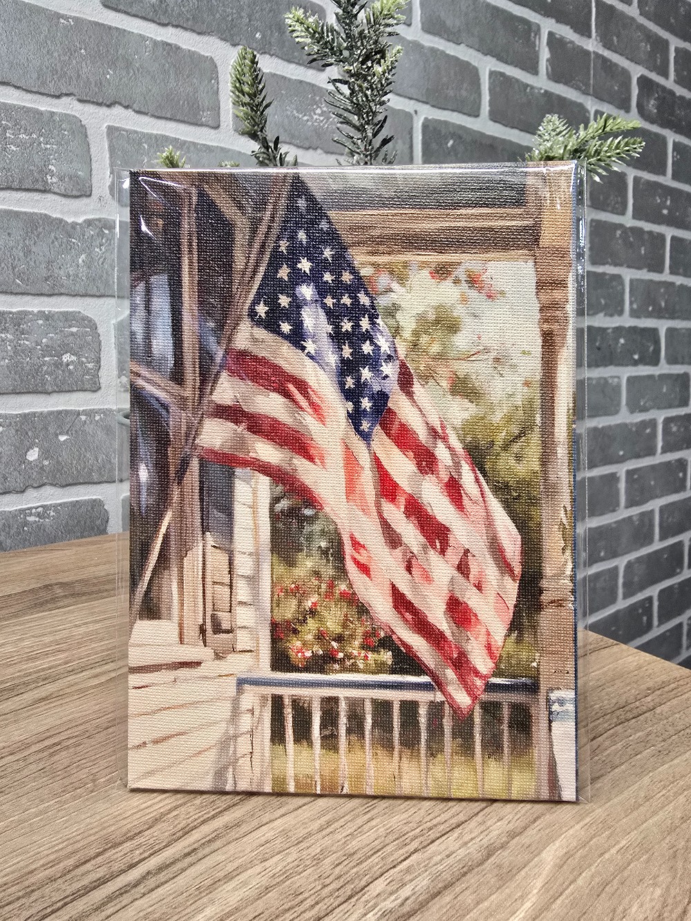 Porch Flag 11 x 14 Flat Canvas