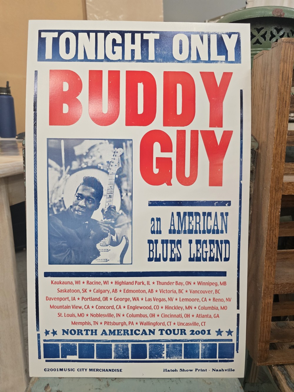 2001 Buddy Guy Poster