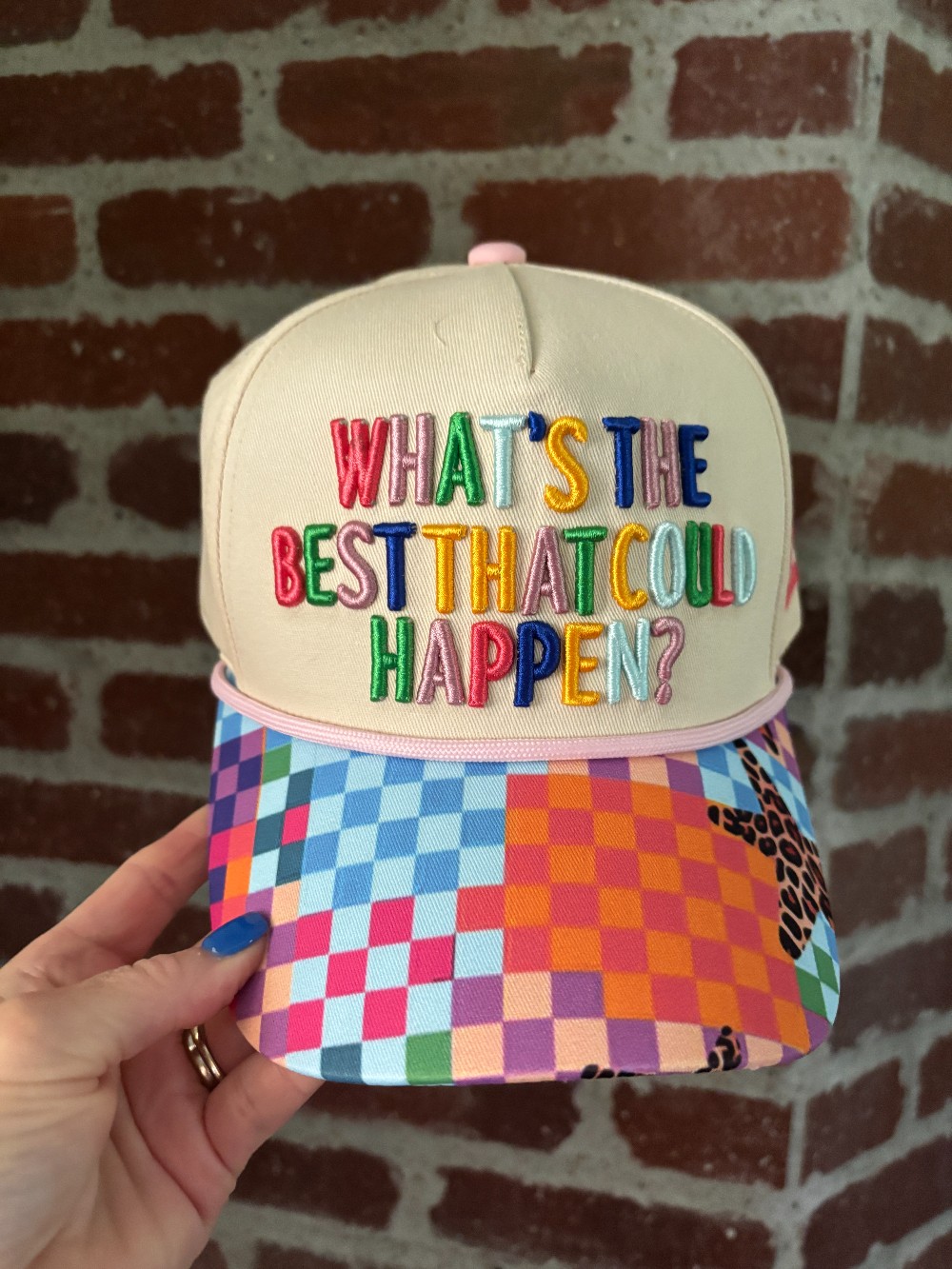 What's The Best That Could Happen? Trucker Hat