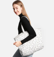 Leopard Print Tote Bag