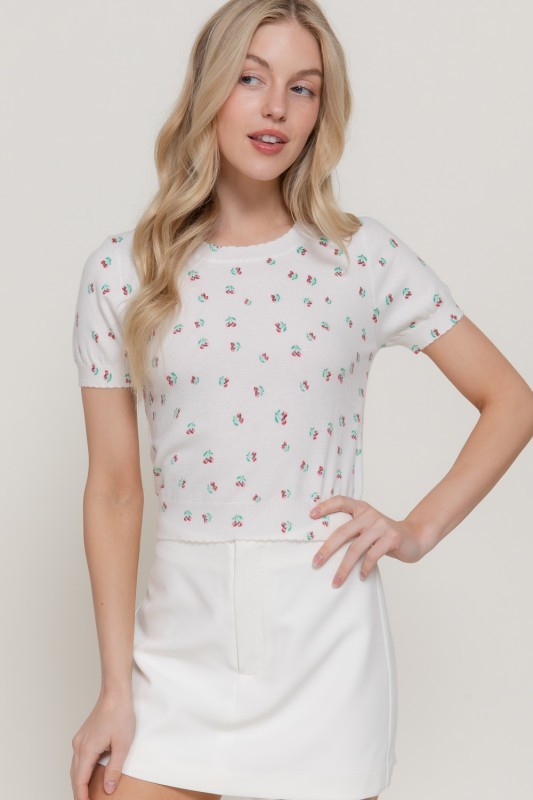 Cherry Kiss White