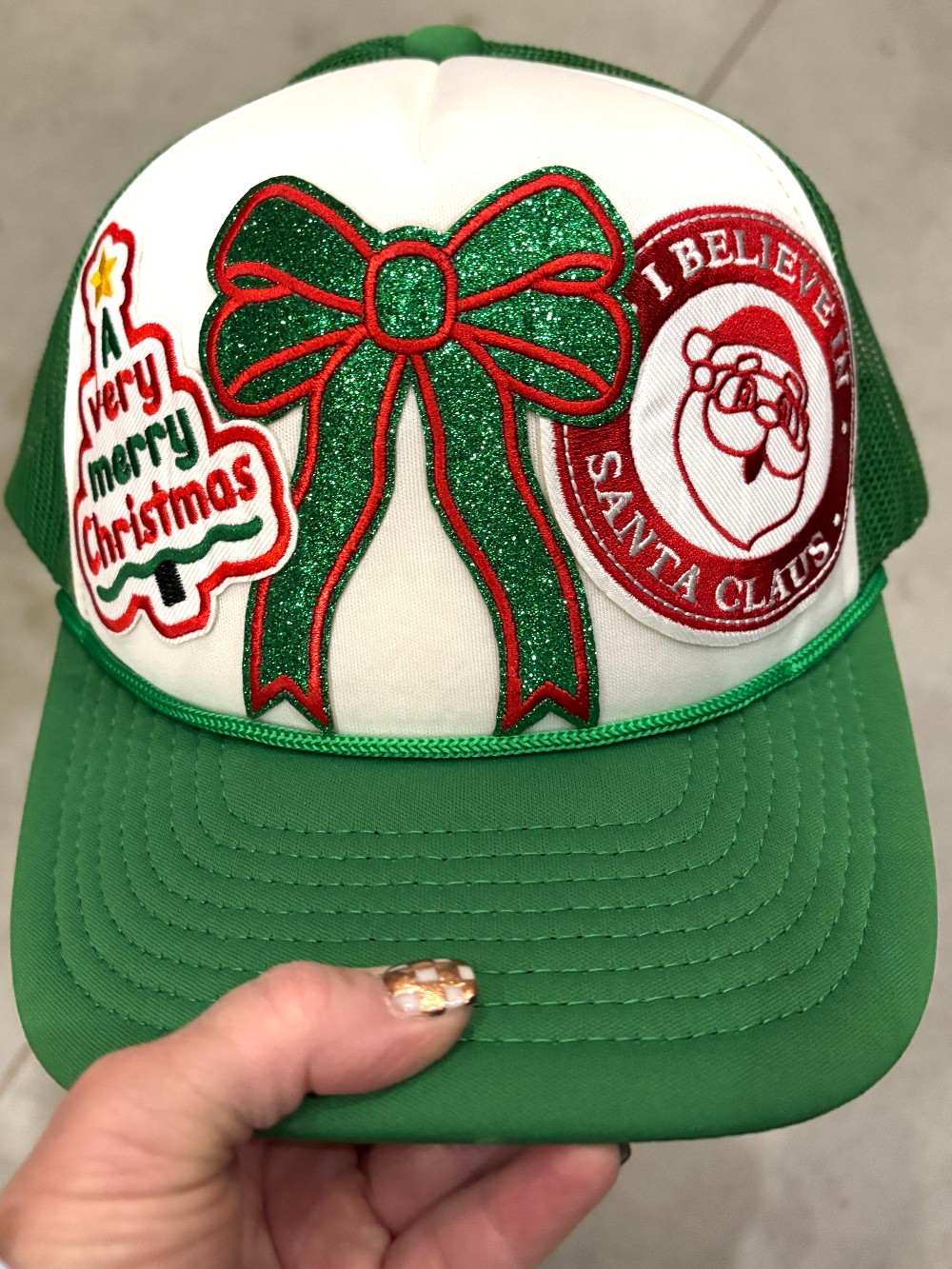 I Believe in Santa Claus Trucker Hat