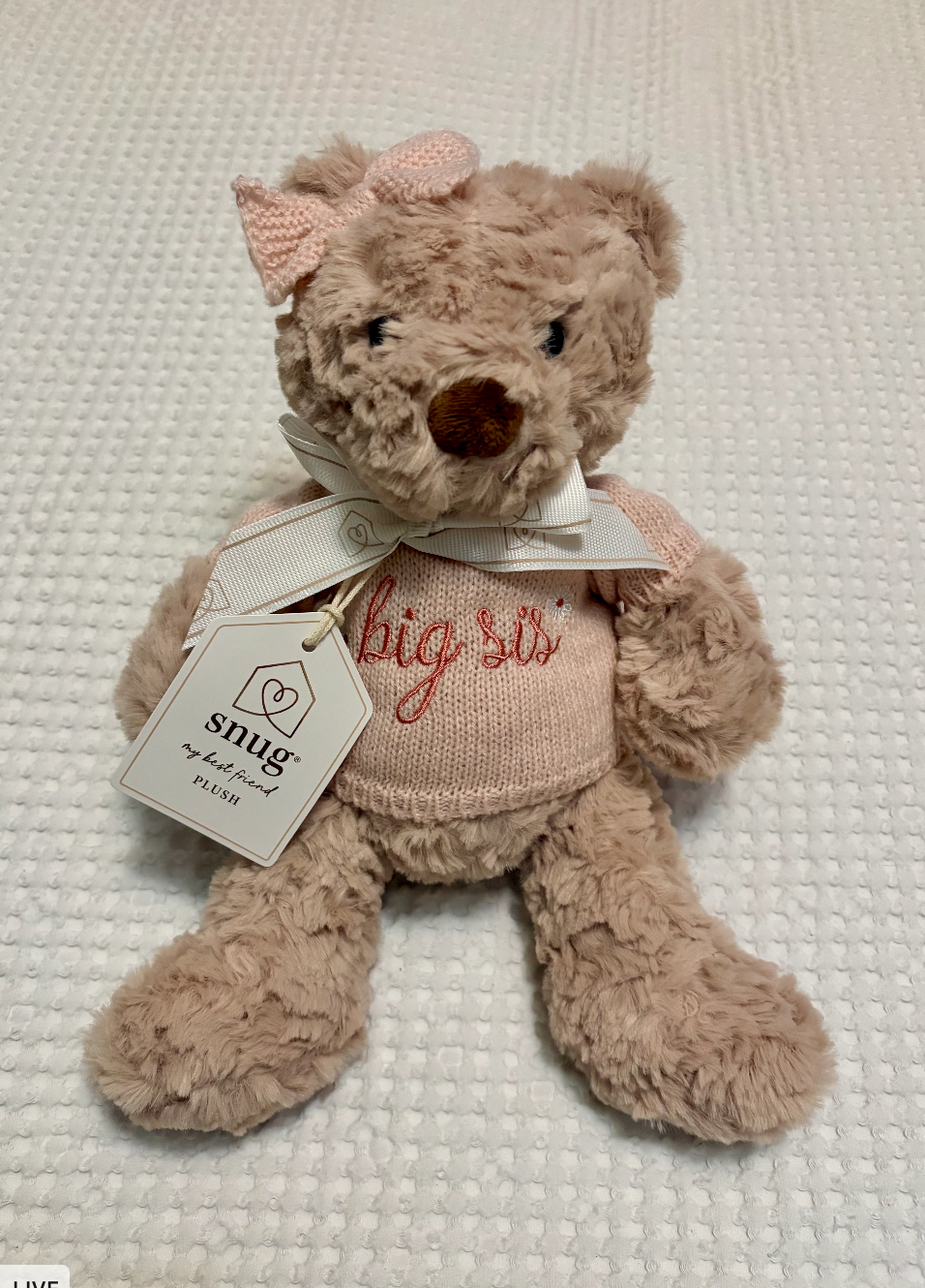 Big Sis stuffed bear  MiaLouKC