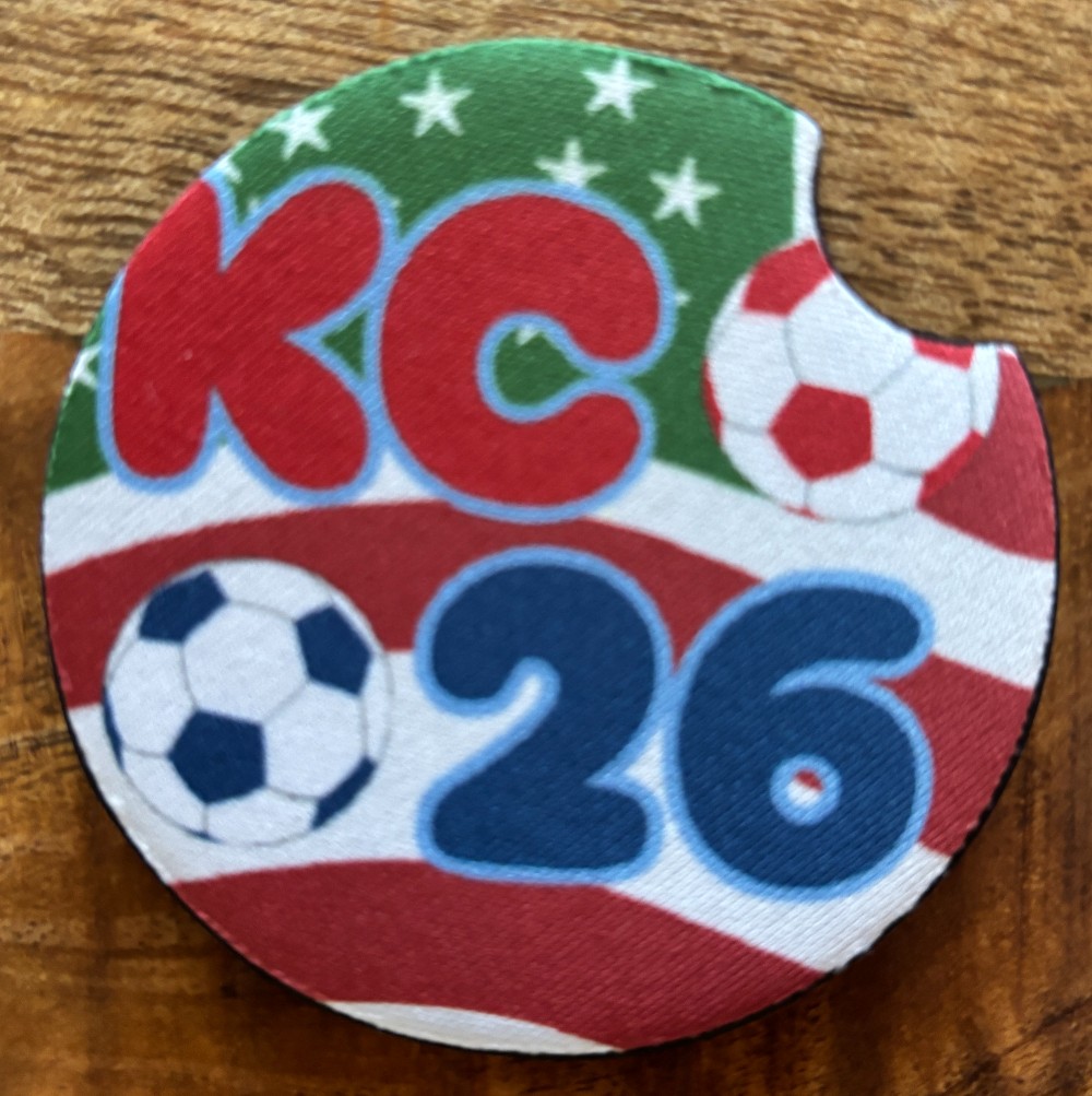 Car Coasters - KC 26 Flag