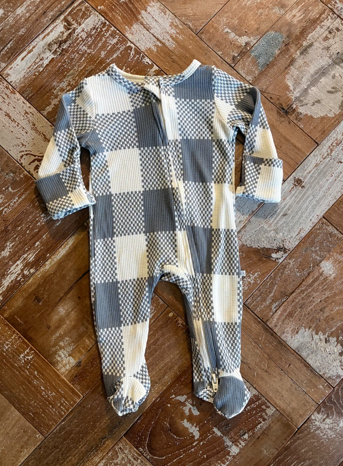 Caden Lane gray check NB  MiaLouKC