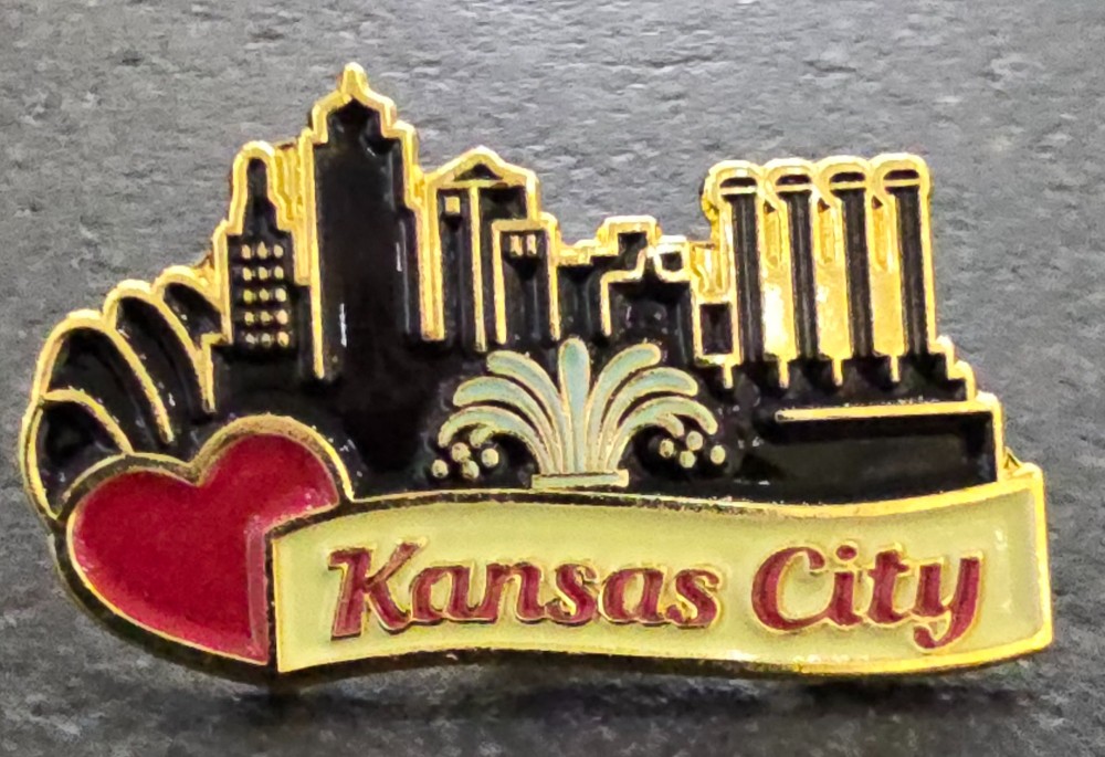 Kansas City Enamel Pin