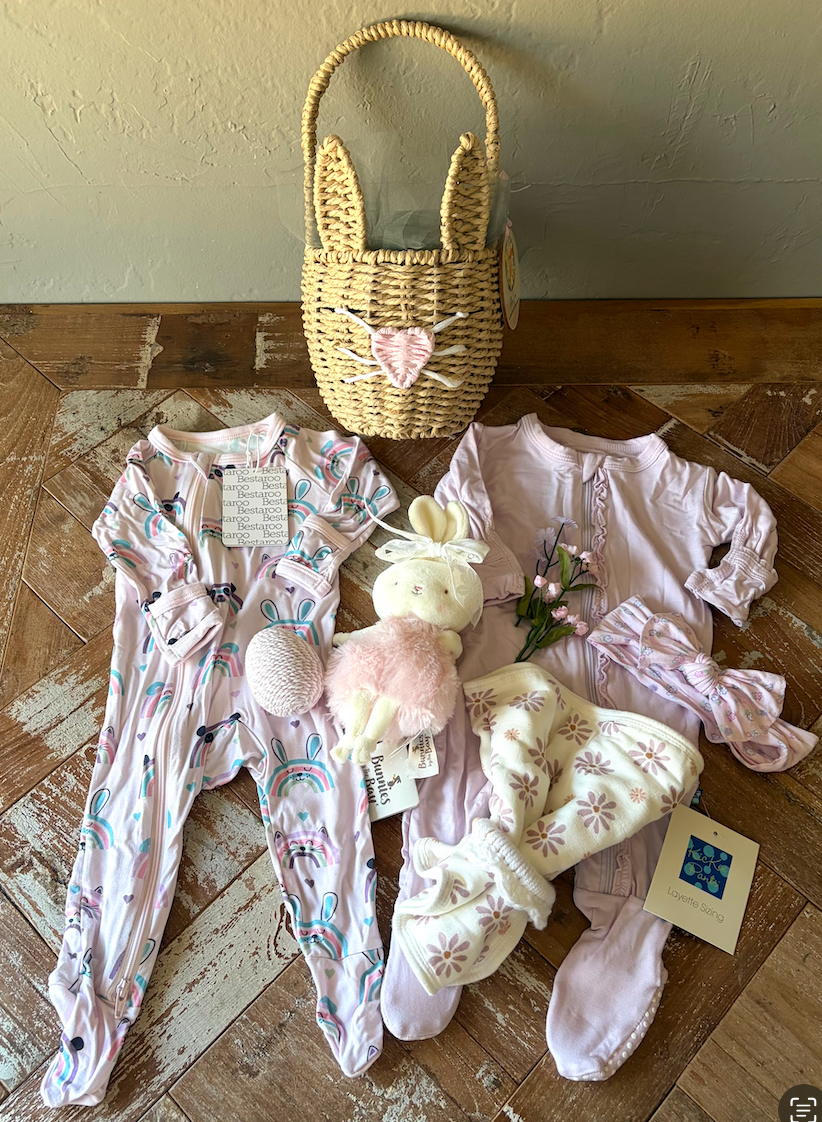 Baby Girl Easter Basket - MiaLou KC