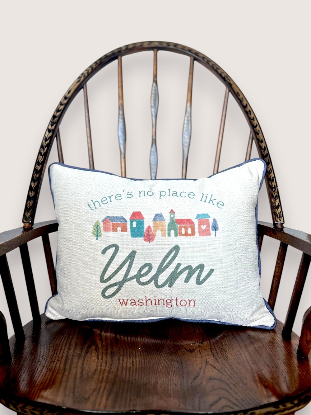 No Place Like Yelm Throw Pillow