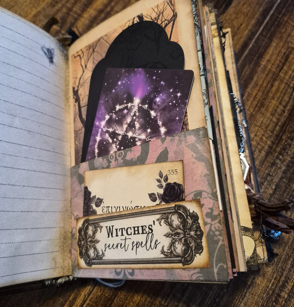 Bat Girl Junk Journal