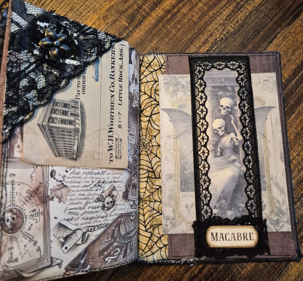 Bat Girl Junk Journal