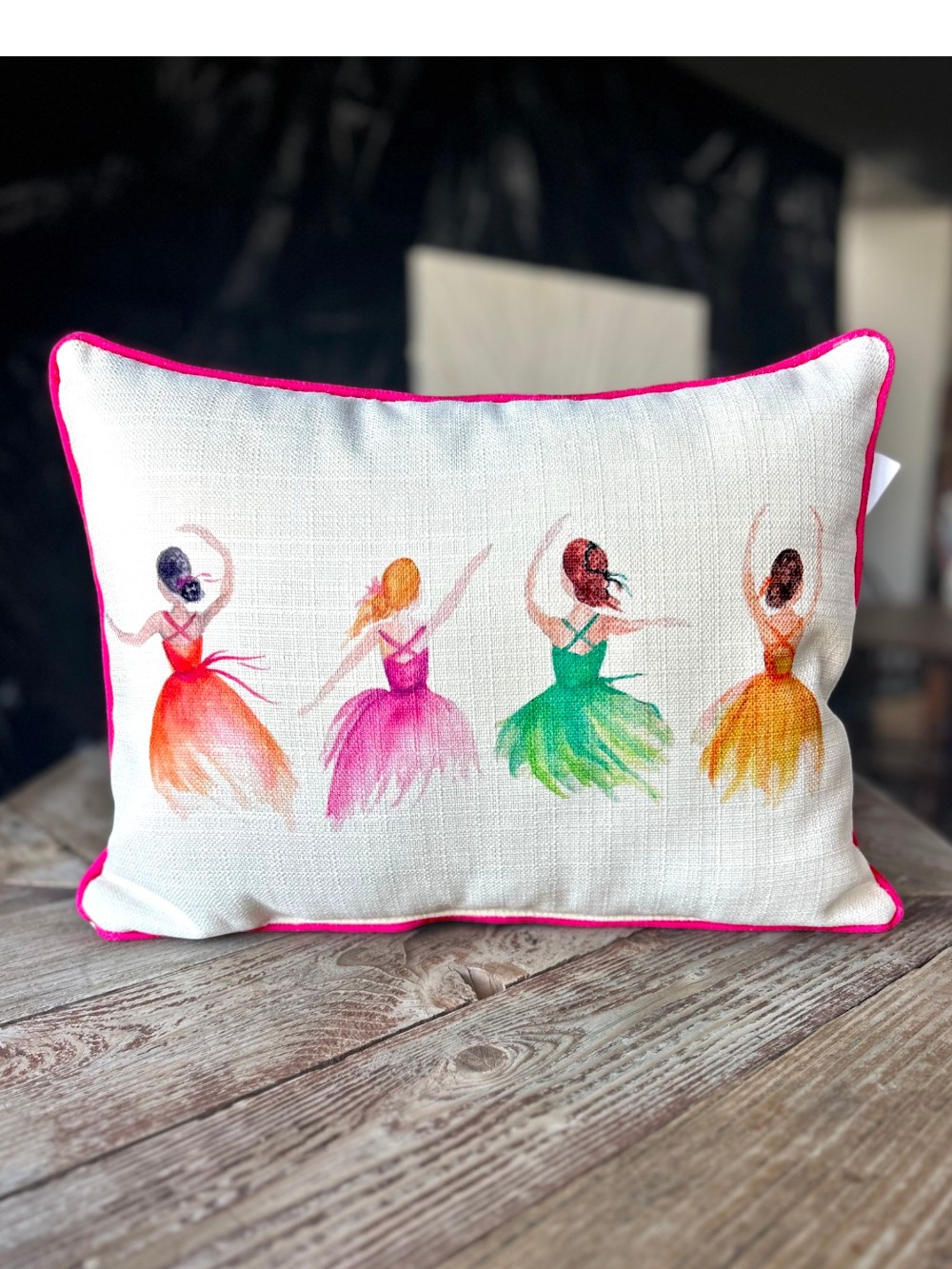 Ballerina Throw Pillow