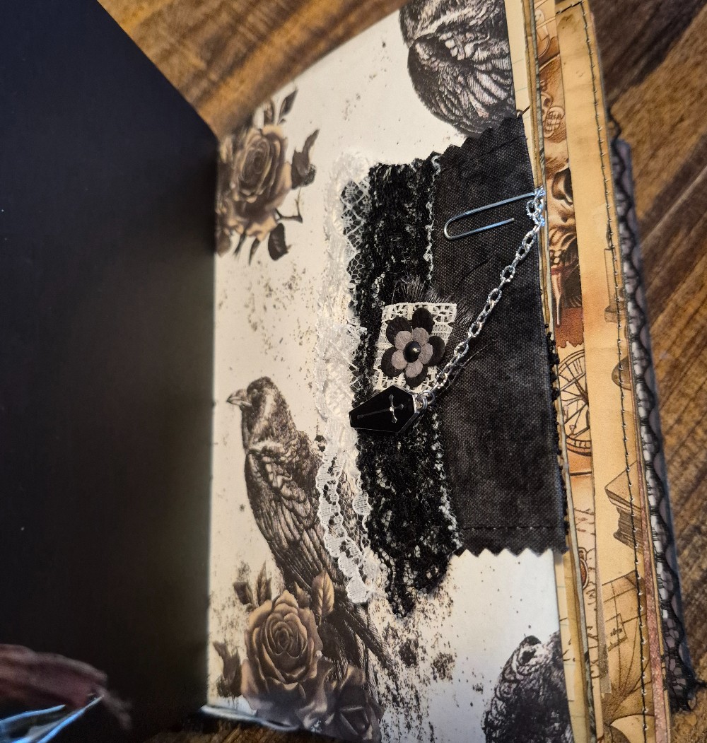 Bat Girl Junk Journal