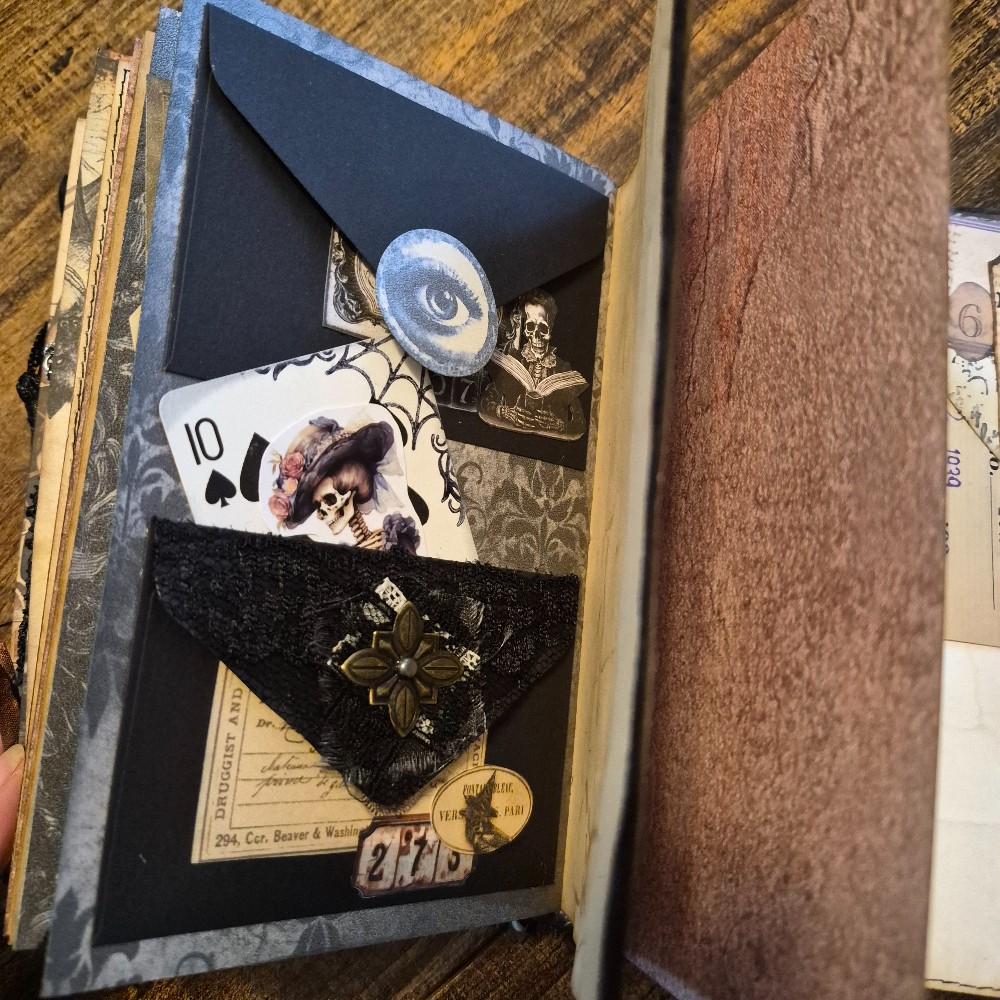 Bat Girl Junk Journal