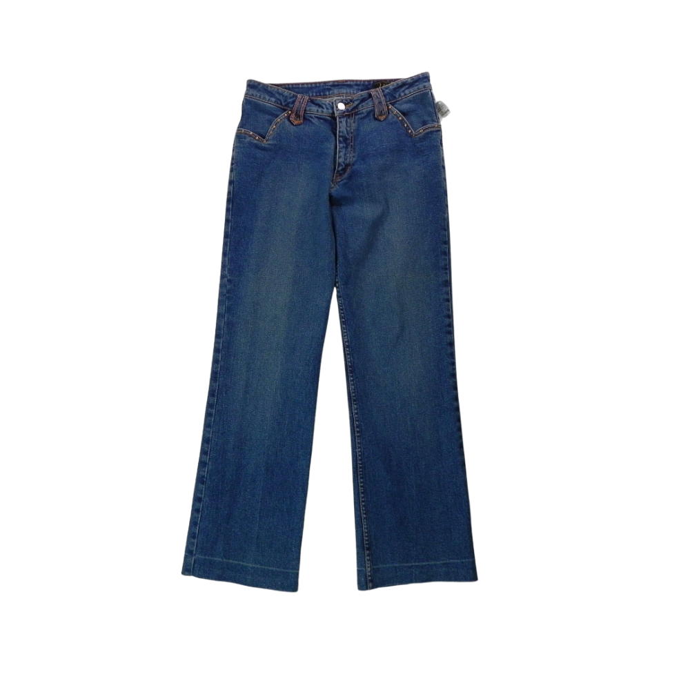 LAWMAKER Vintage Studded Yoke Western Jeans 29