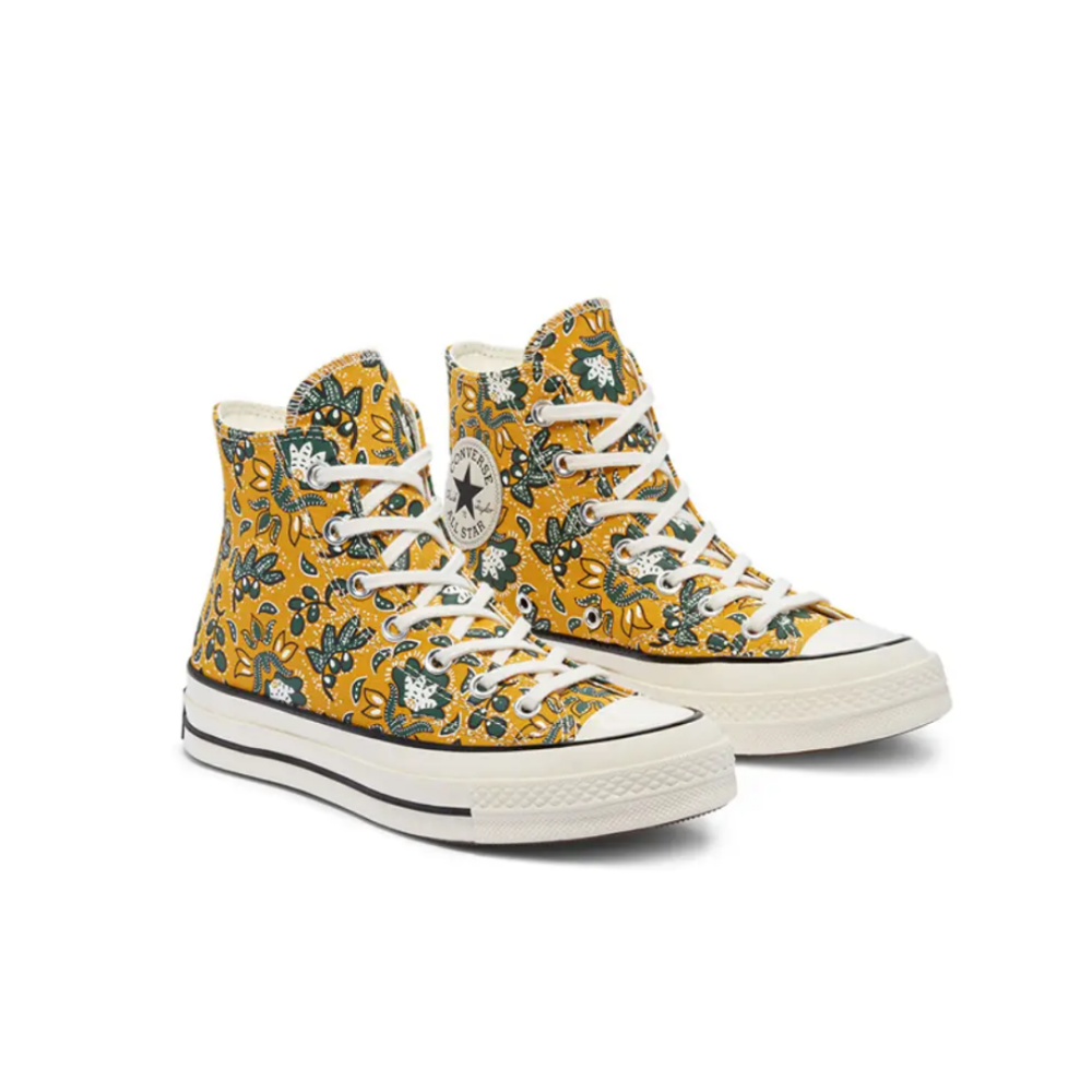 CONVERSE Chuck 70 Culture Prints Gold Green 6