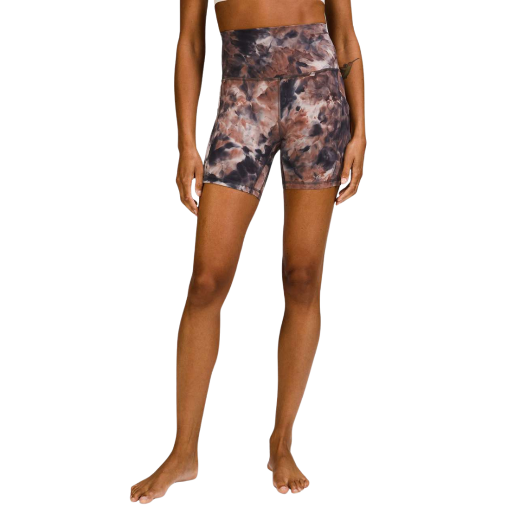 LULULEMON Align High-Rise Short Diamond Dye Topaz 4